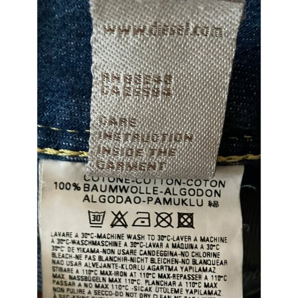 Diesel Industry BEBEL Cotton Denim division Blue Italian Mens Jeans W 30 L 34 - Picture 16 of 16